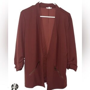 Maroon women’s Blazer